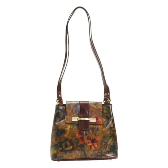 PATRICIA NASH Leather Larone Medium Hobo With Crossbody Strap